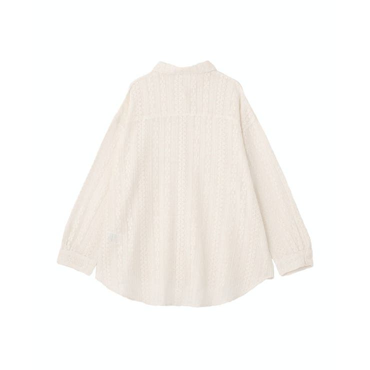 長袖レースシャツ | Green Parks  | 詳細画像12 