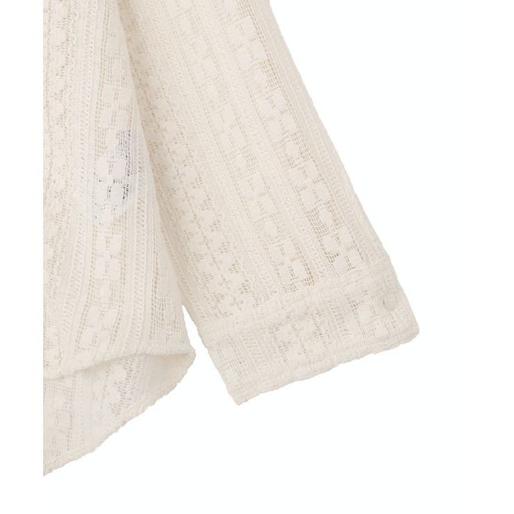 長袖レースシャツ | Green Parks  | 詳細画像14 