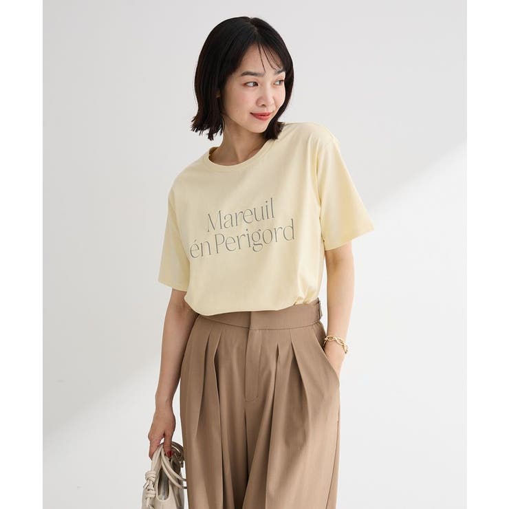 イエロー | ベーシックロゴTシャツ | Green Parks 