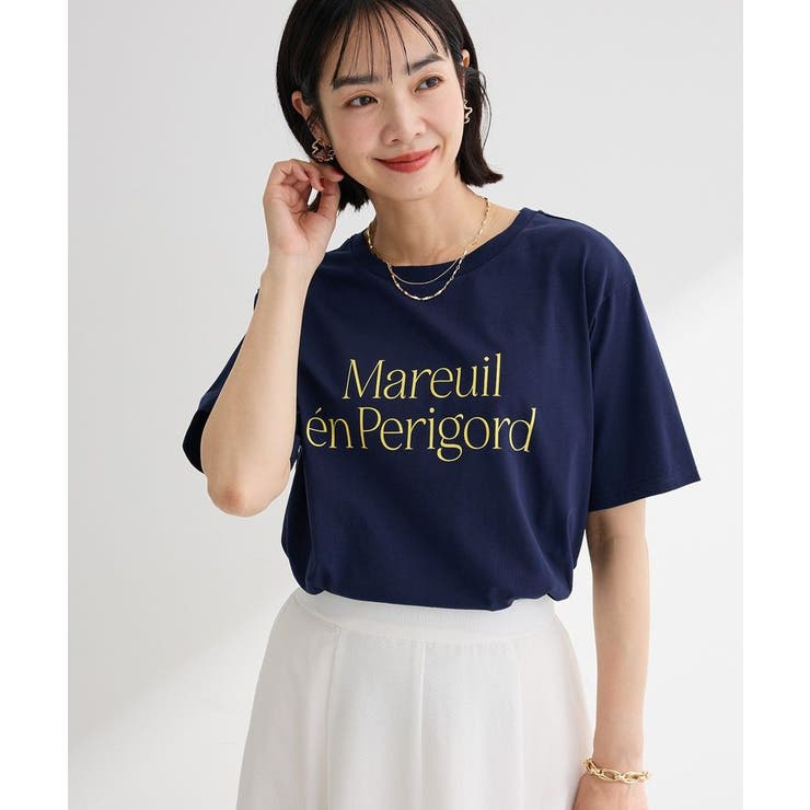 ネイビー | ベーシックロゴTシャツ | Green Parks 