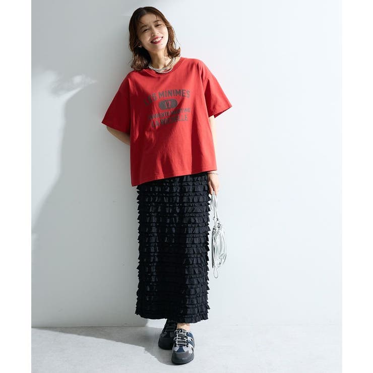 【適ON】汗染み防止ボックスロゴTシャツ | Green Parks  | 詳細画像20 