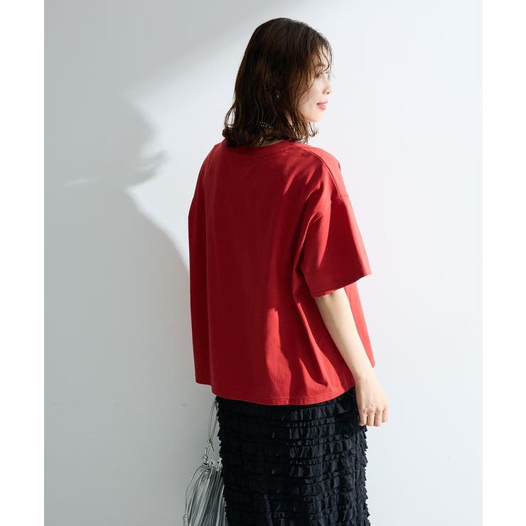【適ON】汗染み防止ボックスロゴTシャツ | Green Parks  | 詳細画像26 