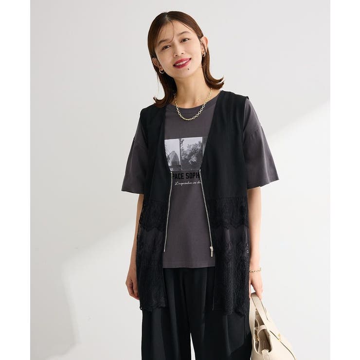 【適ON】汗染み防止ボックスロゴTシャツ | Green Parks  | 詳細画像11 