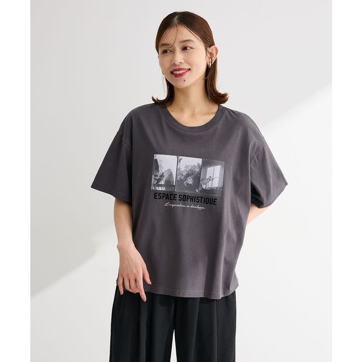 【適ON】汗染み防止ボックスロゴTシャツ | Green Parks  | 詳細画像12 