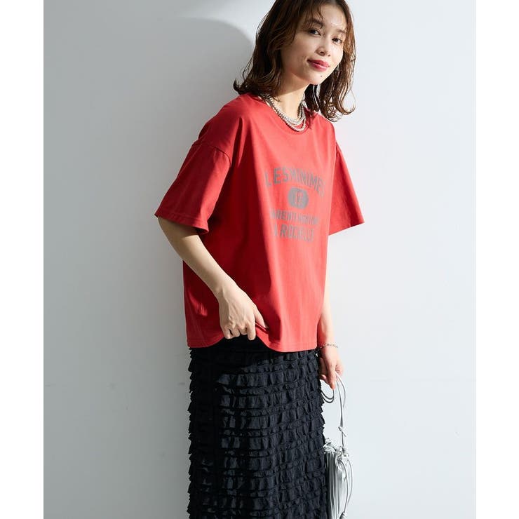 【適ON】汗染み防止ボックスロゴTシャツ | Green Parks  | 詳細画像30 