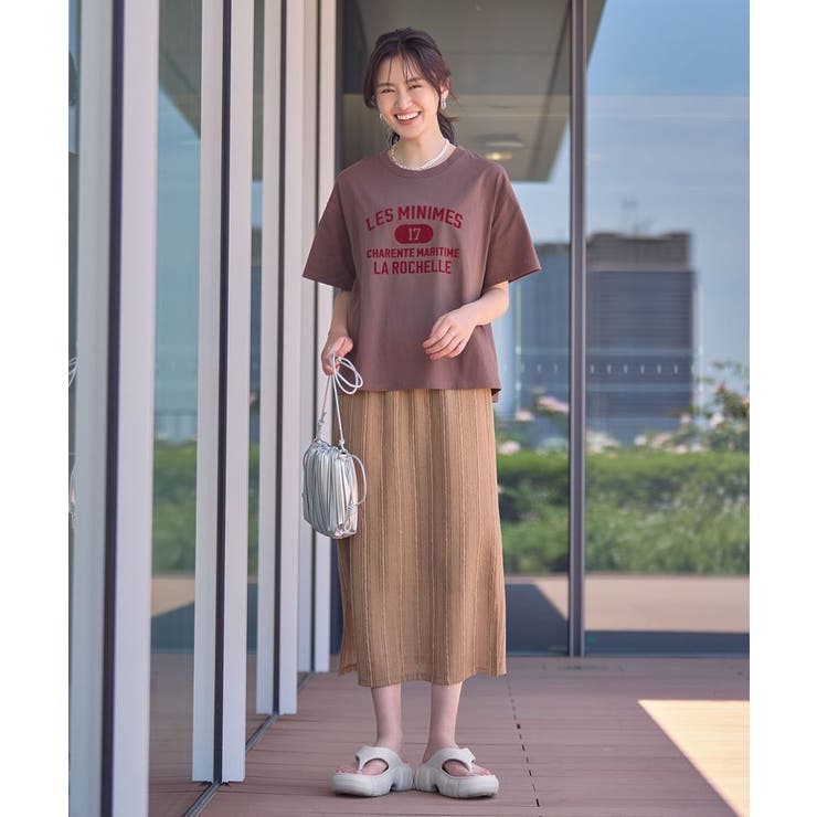 【適ON】汗染み防止ボックスロゴTシャツ | Green Parks  | 詳細画像32 