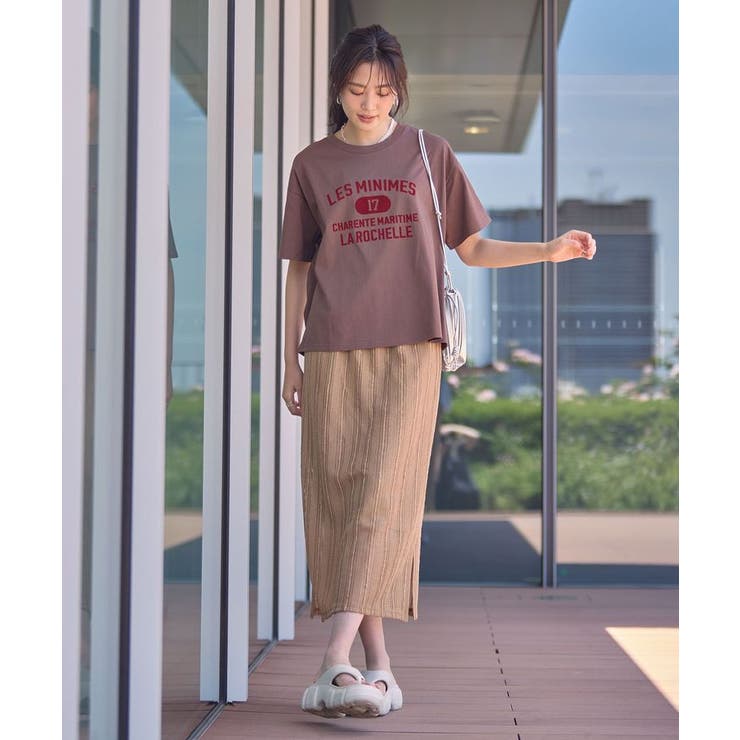 【適ON】汗染み防止ボックスロゴTシャツ | Green Parks  | 詳細画像33 