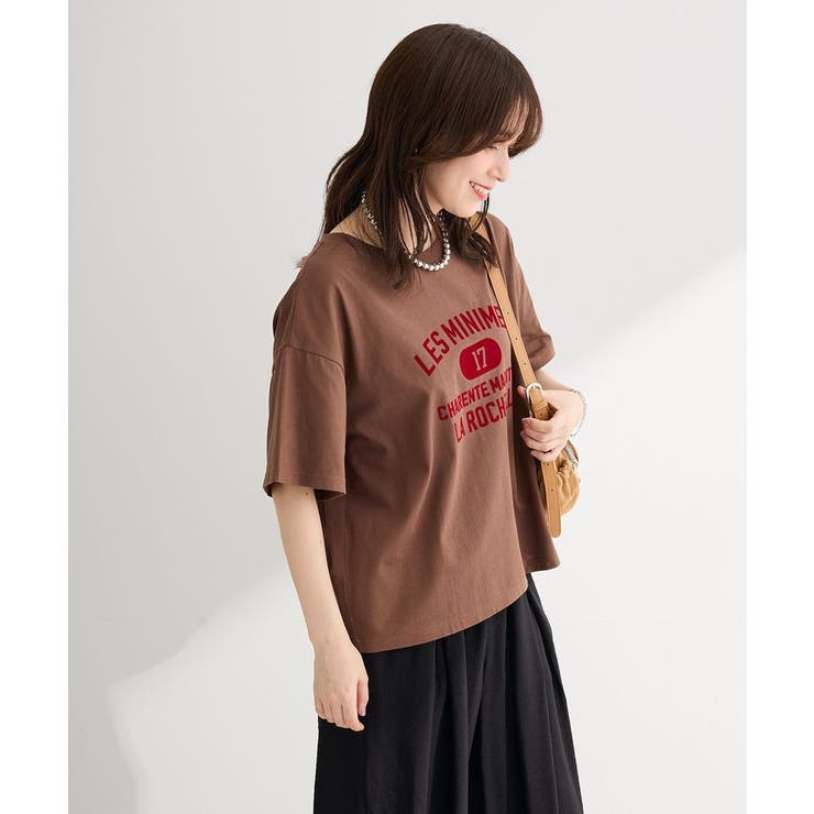 【適ON】汗染み防止ボックスロゴTシャツ | Green Parks  | 詳細画像6 