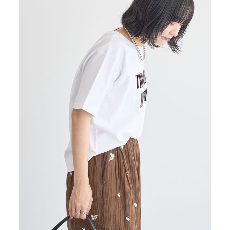 フロッキーロゴTシャツ | Green Parks  | 詳細画像22 