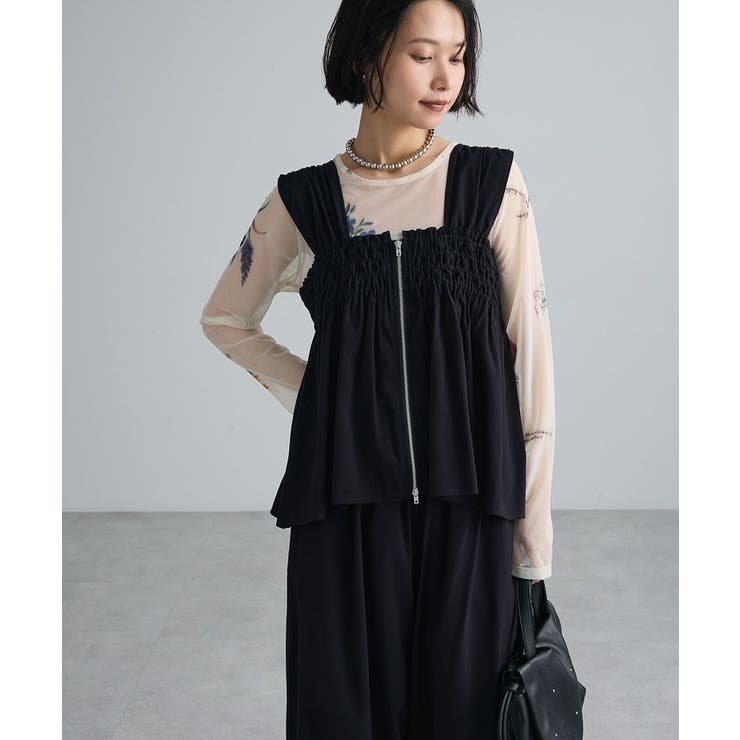 【WEB限定】フラワープリントシアーロンTEEⅡ | Green Parks  | 詳細画像12 