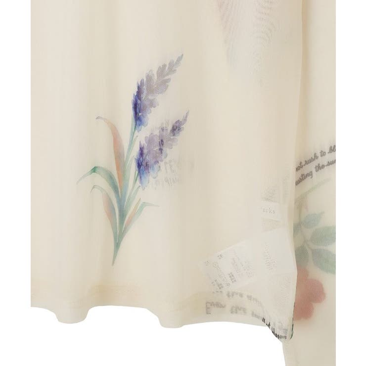 【WEB限定】フラワープリントシアーロンTEEⅡ | Green Parks  | 詳細画像26 