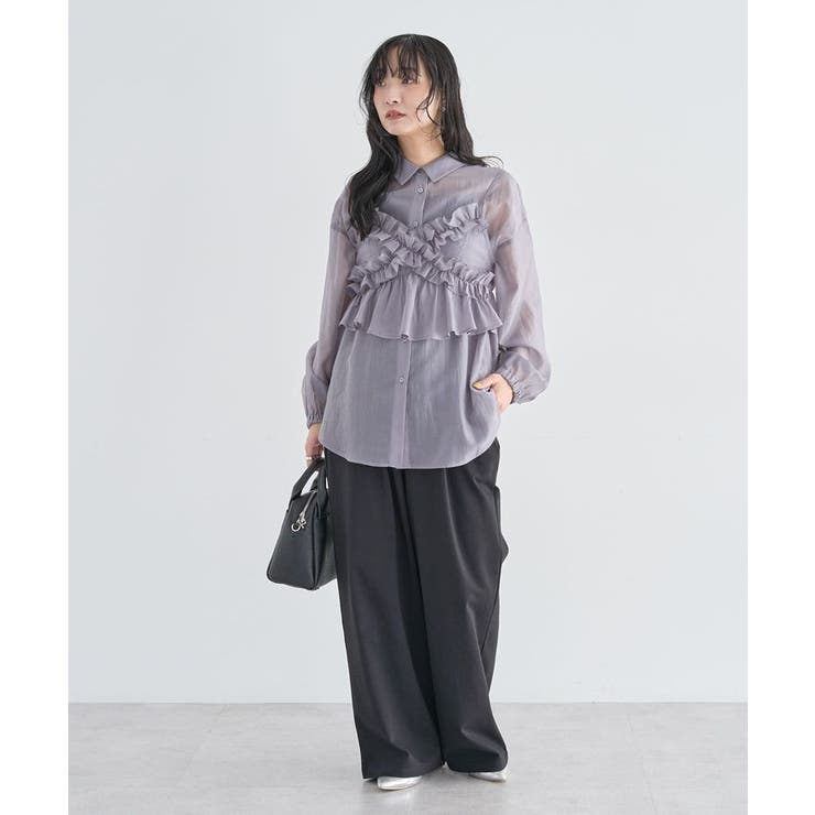 タックワイドスウェットパンツ | Green Parks  | 詳細画像13 