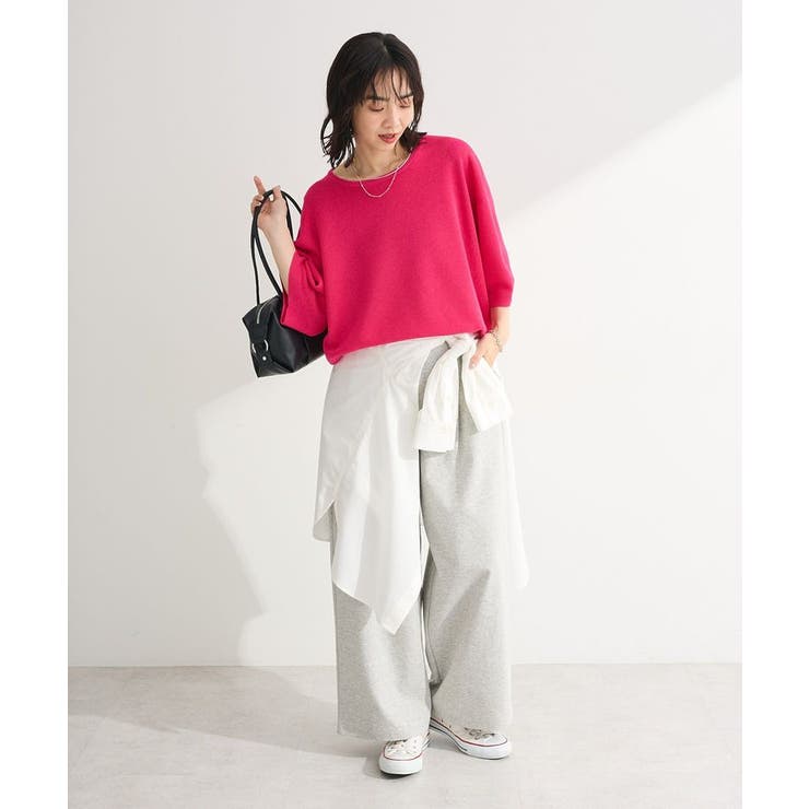 タックワイドスウェットパンツ | Green Parks  | 詳細画像4 