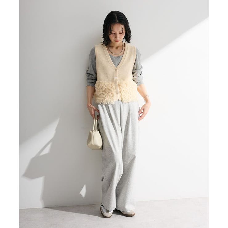 タックワイドスウェットパンツ | Green Parks  | 詳細画像5 