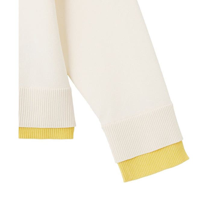 ヘンリーネックレイヤードニットプルオーバー | Green Parks  | 詳細画像16 