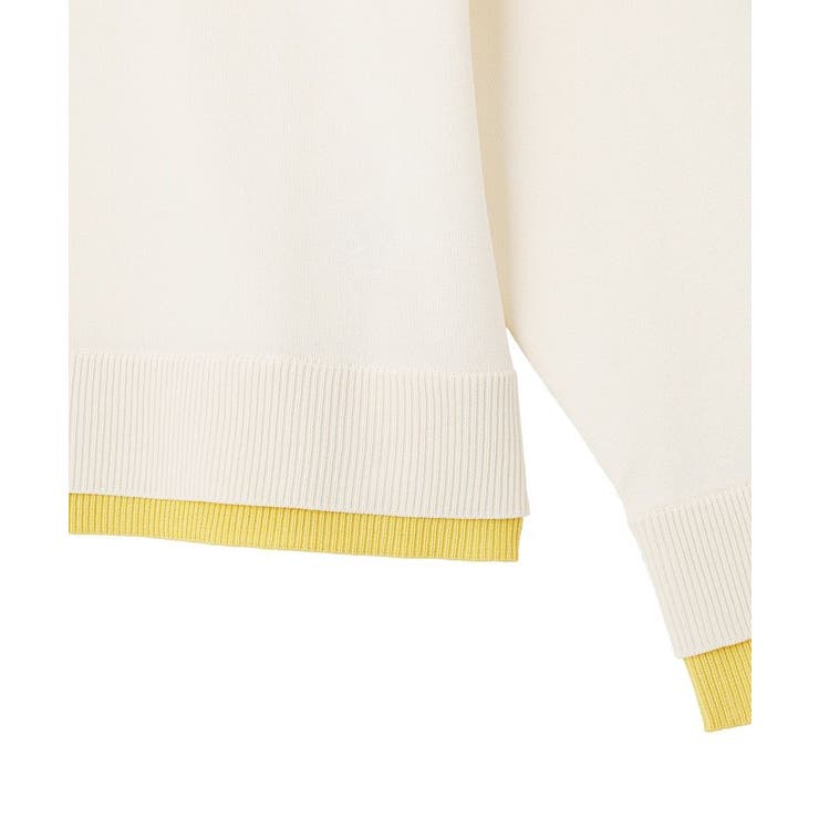 ヘンリーネックレイヤードニットプルオーバー | Green Parks  | 詳細画像17 