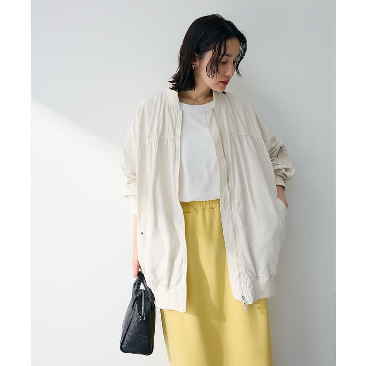 ホワイトインナーストレートプルオーバー | Green Parks  | 詳細画像3 