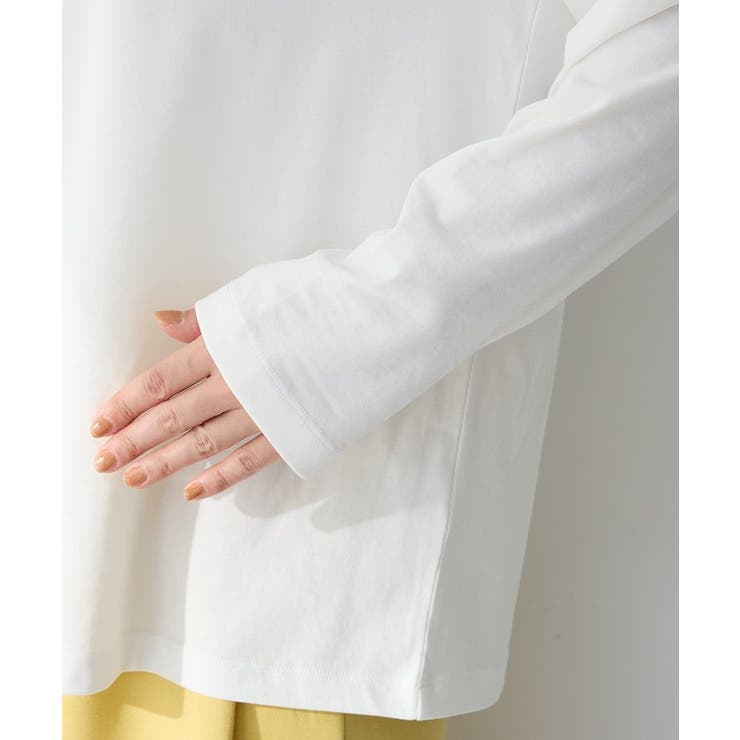 ホワイトインナーストレートプルオーバー | Green Parks  | 詳細画像9 