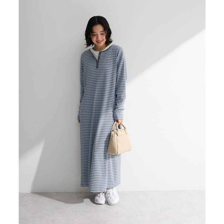 ヘンリーネックワンピース | Green Parks  | 詳細画像12 