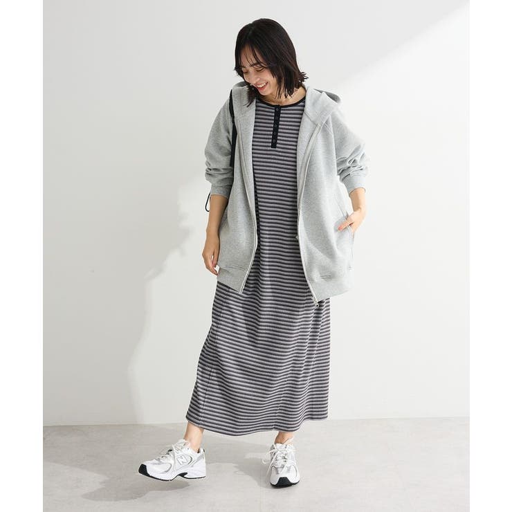 ヘンリーネックワンピース | Green Parks  | 詳細画像3 