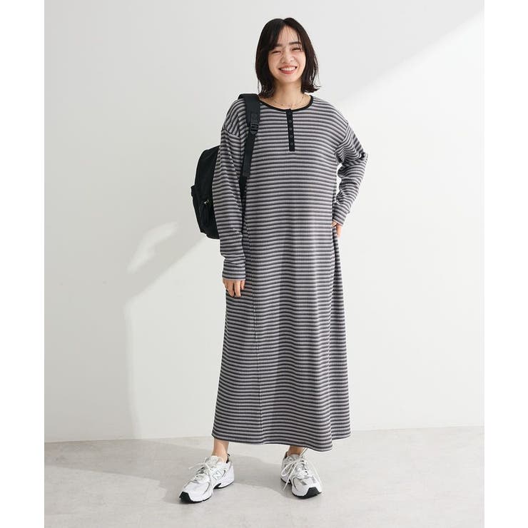 ヘンリーネックワンピース | Green Parks  | 詳細画像6 