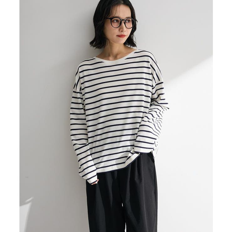 ボーダー | サイドタックプルオーバー | Green Parks 