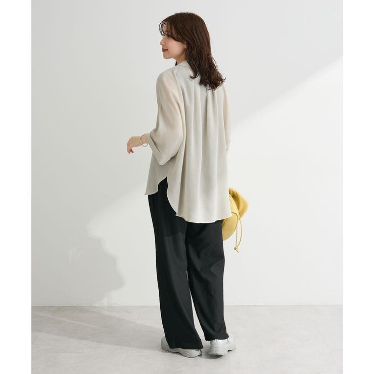 セルフカットリブパンツ | Green Parks  | 詳細画像8 