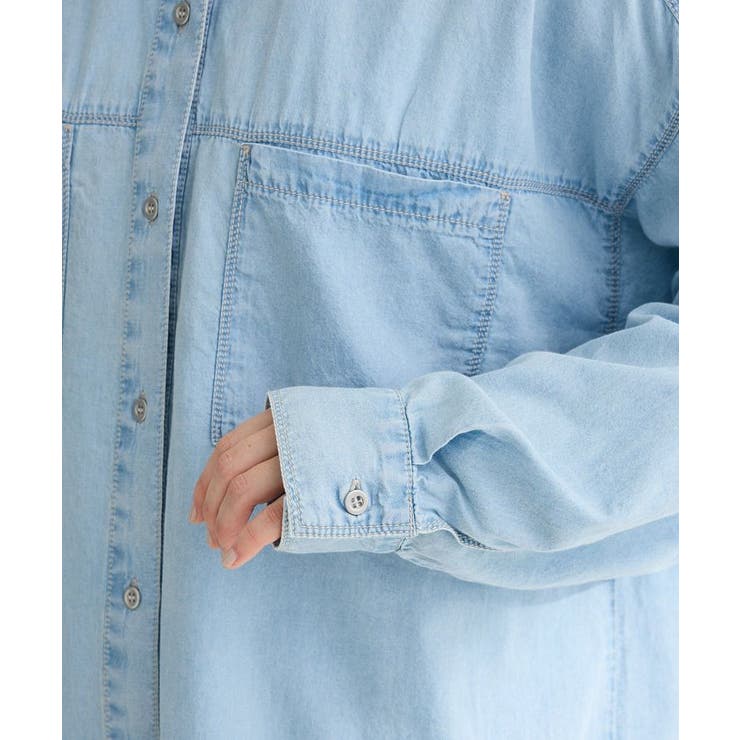 シアーデニムシャツワンピース | Green Parks  | 詳細画像11 