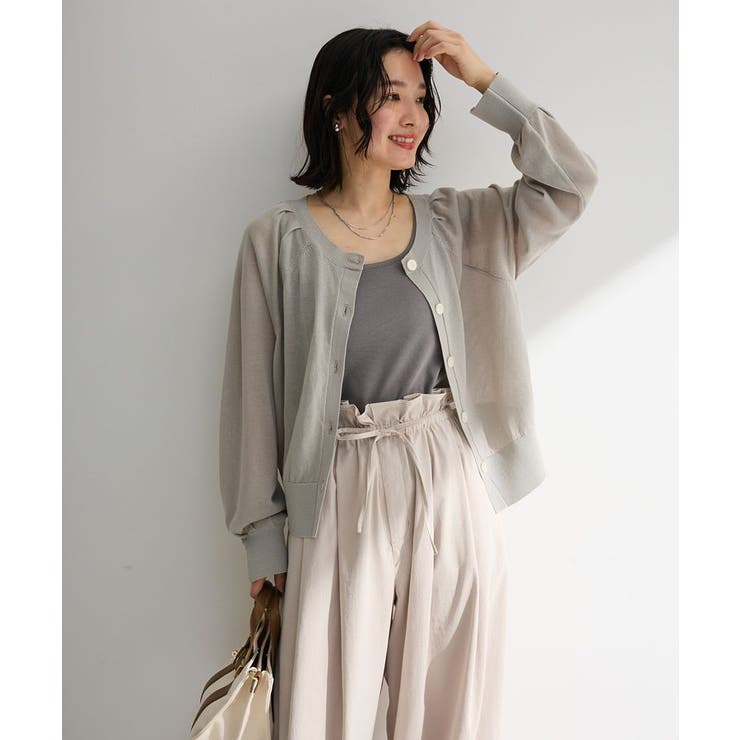 ポケッタブルUVカットニットカーディガン | Green Parks  | 詳細画像17 