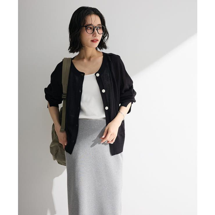 ポケッタブルUVカットニットカーディガン | Green Parks  | 詳細画像24 