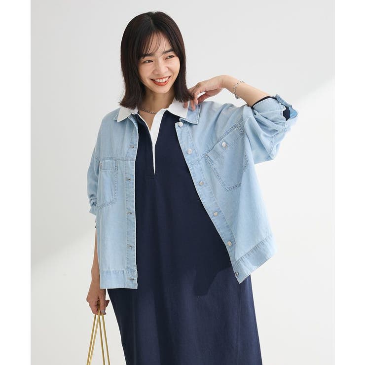 シアーデニムシャツGジャン | Green Parks  | 詳細画像20 