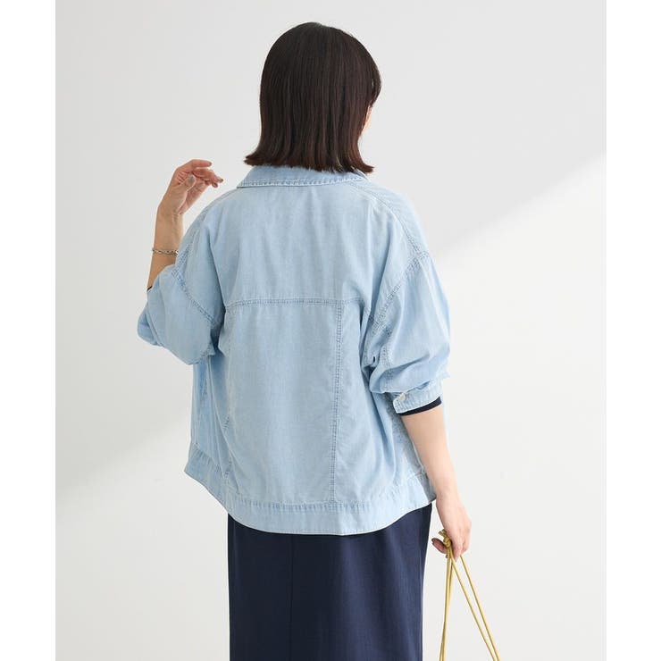 シアーデニムシャツGジャン | Green Parks  | 詳細画像22 