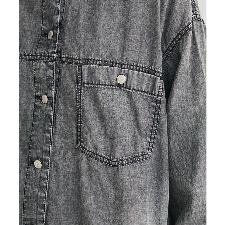 シアーデニムシャツGジャン | Green Parks  | 詳細画像9 