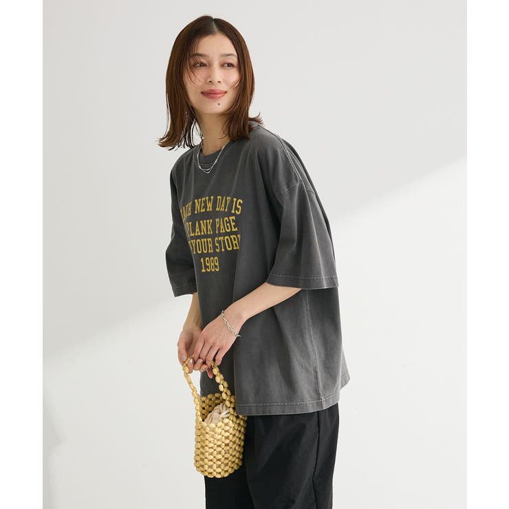 ピグメントロゴTシャツ | Green Parks  | 詳細画像5 