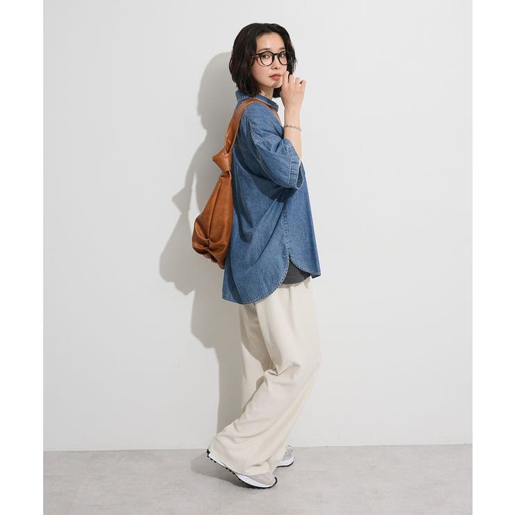 半袖シアーデニムシャツ | Green Parks  | 詳細画像11 