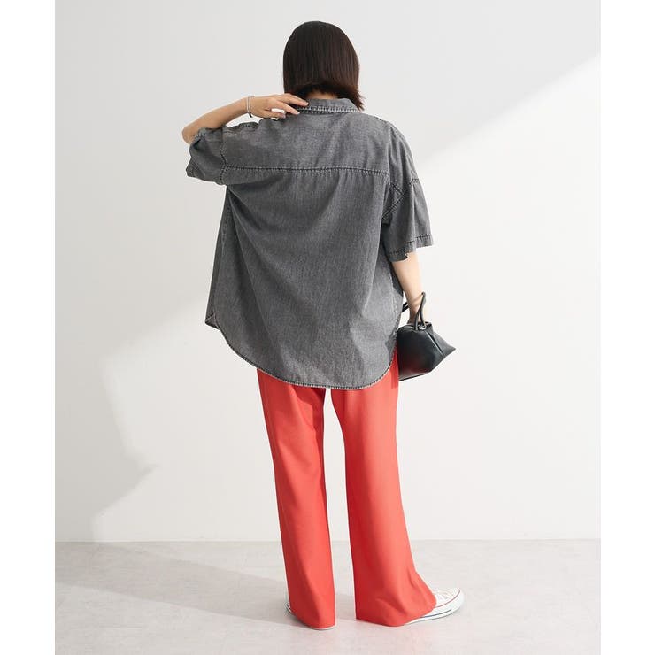 半袖シアーデニムシャツ | Green Parks  | 詳細画像26 