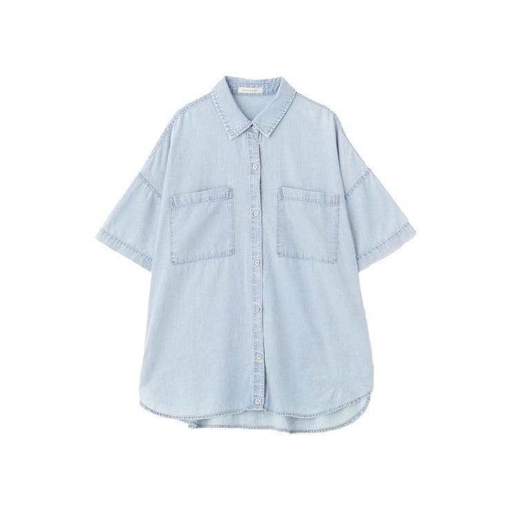 半袖シアーデニムシャツ | Green Parks  | 詳細画像36 