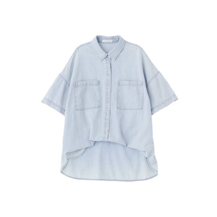 半袖シアーデニムシャツ | Green Parks  | 詳細画像43 