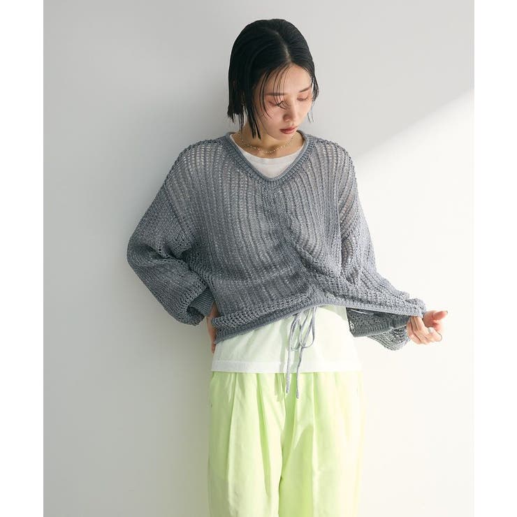 SET2点２wayシャーリングニット+インナー | Green Parks  | 詳細画像22 