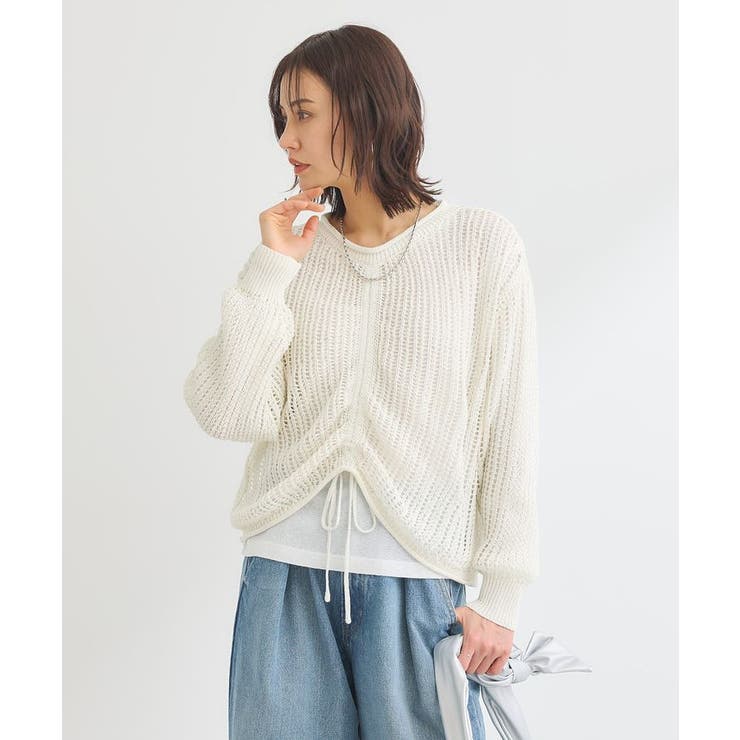 SET2点２wayシャーリングニット+インナー | Green Parks  | 詳細画像28 