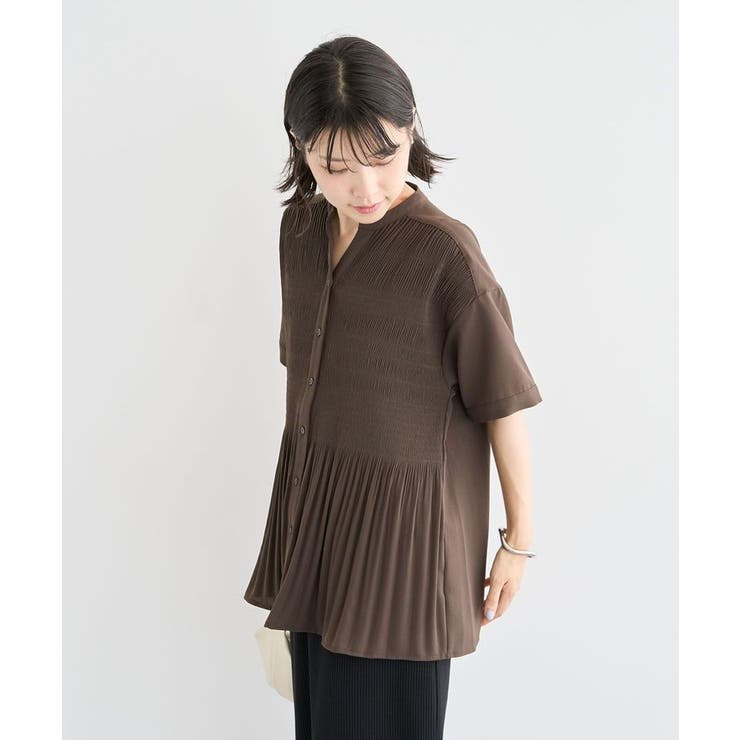 マジョリカプリーツスキッパーブラウス | Green Parks  | 詳細画像19 