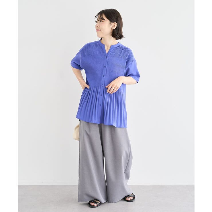 マジョリカプリーツスキッパーブラウス | Green Parks  | 詳細画像21 