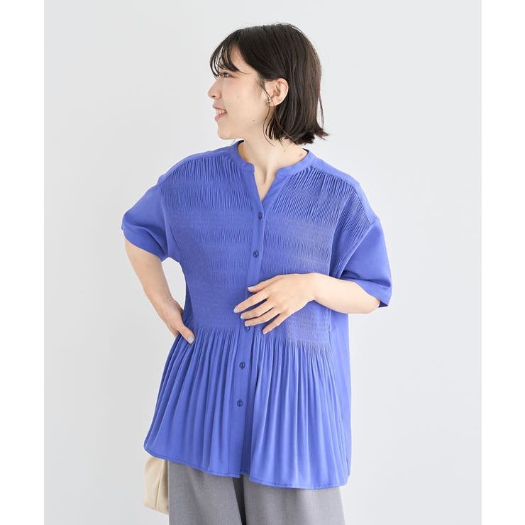 マジョリカプリーツスキッパーブラウス | Green Parks  | 詳細画像22 
