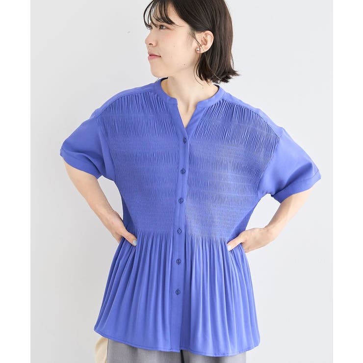 マジョリカプリーツスキッパーブラウス | Green Parks  | 詳細画像24 