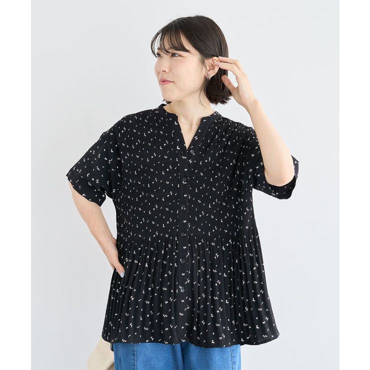 マジョリカプリーツスキッパーブラウス | Green Parks  | 詳細画像9 