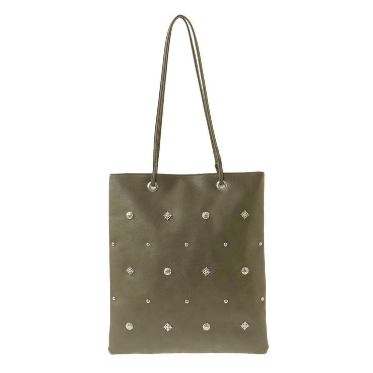 Milky ALEXIASTAMロゴ入りトートバッグ（グリーン） Milky ALEXIASTAMロゴ入りトートバッグ（グリーン） Milky ALEXIASTAM