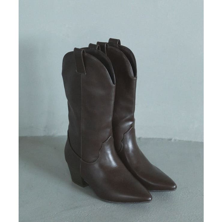 ブラウン | ETS.ウエスタンブーツ | Green Parks 