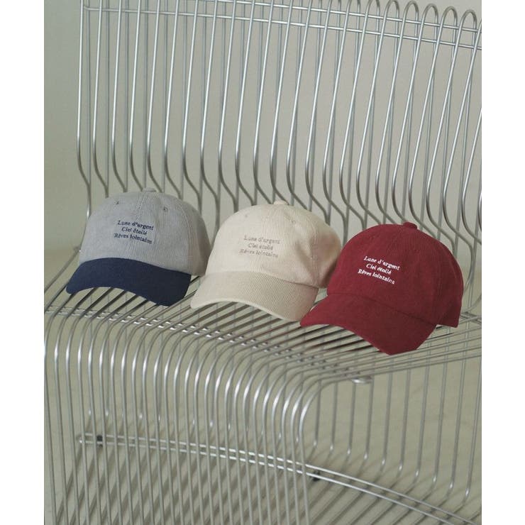 everywalk.コーデュロイロゴキャップ | Green Parks  | 詳細画像1 