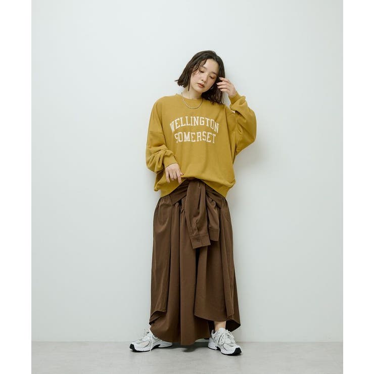 オーバーサイズロゴ裏毛プルオーバー | Green Parks  | 詳細画像18 