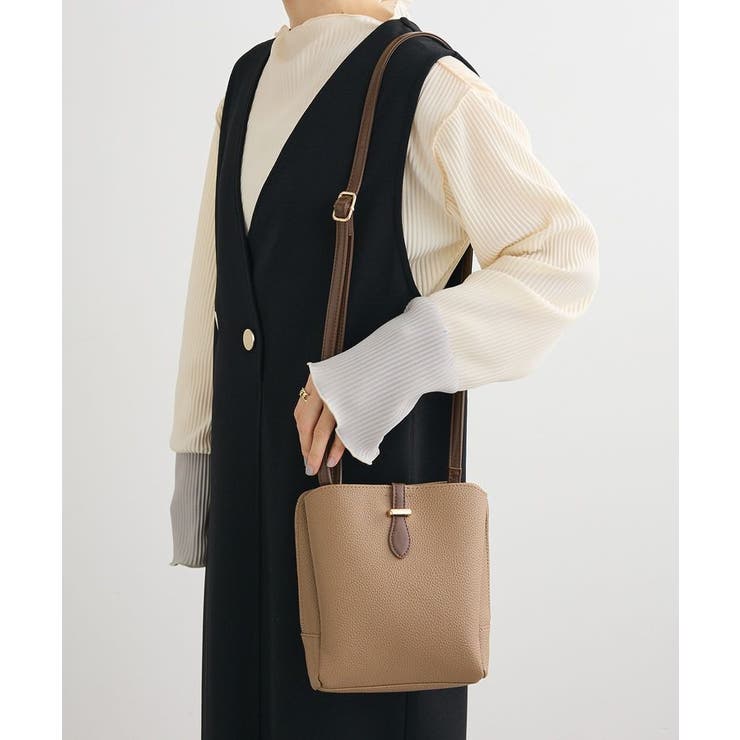 モカ | andmikka.三層ミニショルダーバック | Green Parks 